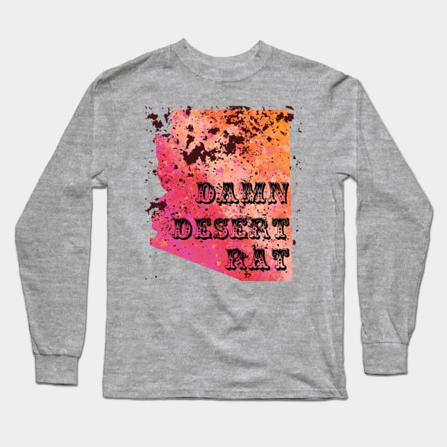 Desert Rat- Hot Tamale Long Sleeve T-Shirt by Outtaline